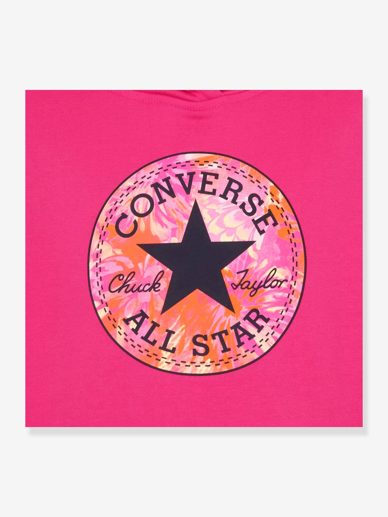 Converse Mädchen Kapuzensweatshirt CONVERSE - fuchsia