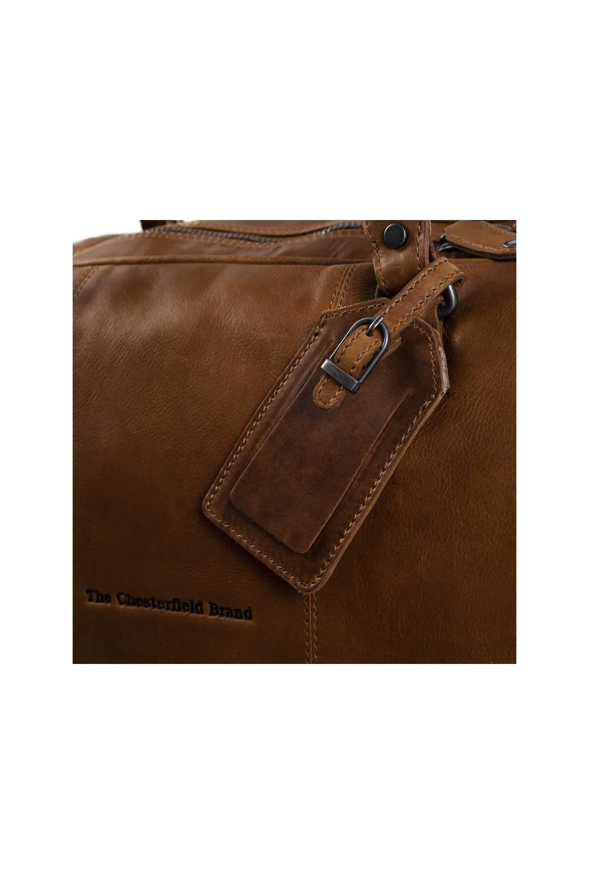 The Chesterfield Brand  Abendtasche - Braun - Strukturiert