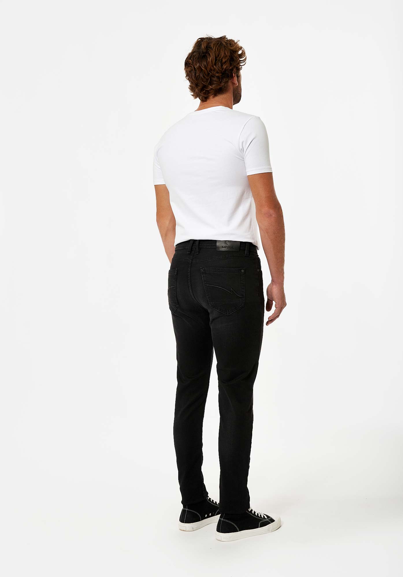 DAXKO  Jean slim noir Homme