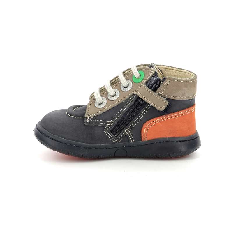 Bottillons cuir Kickbonzip