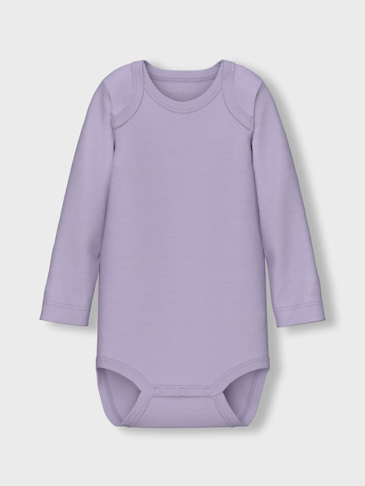 name it Body langarm 3er Pack NBFBODY 3P FLOWER in pastel lilac günstig kaufen