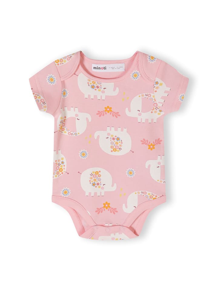 Minoti 4er. Set: Kurzarmbody 24babypack6 in hellpink günstig kaufen
