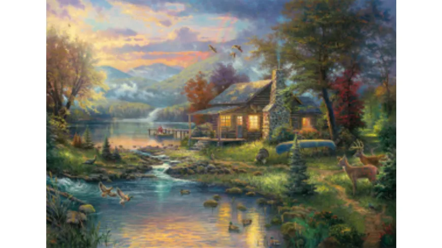 Schmidt Spiele - Puzzle - Im Naturparadies, 1000 Teile