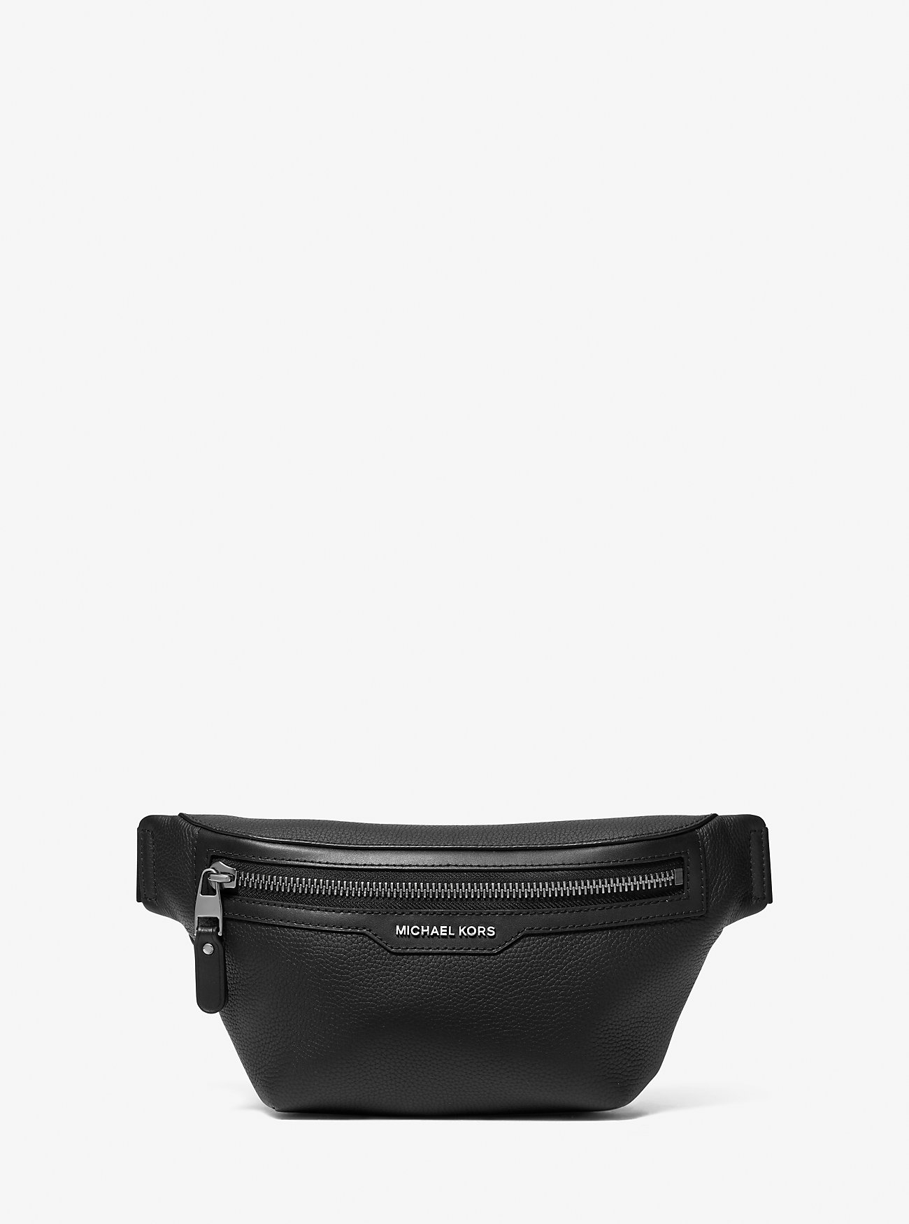 Borsa a tracolla Hudson in pelle martellata - NERA