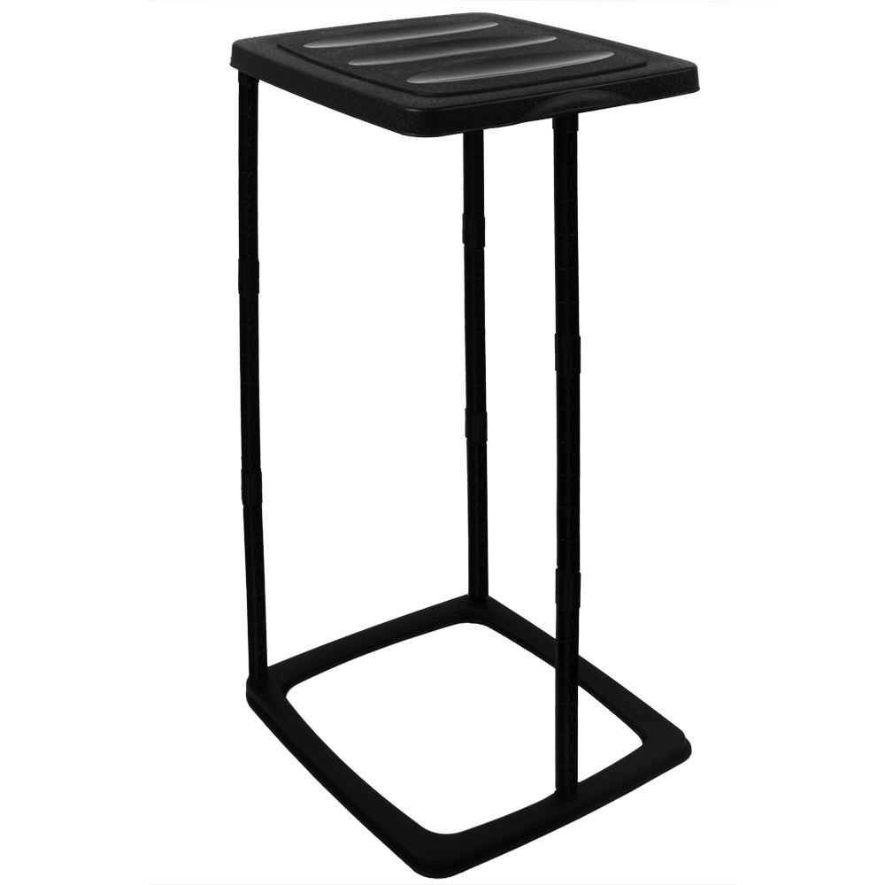 DEUBA Müllsackständer für Müllsäcke max 60L 70 x 35 x 30cm schwarz
