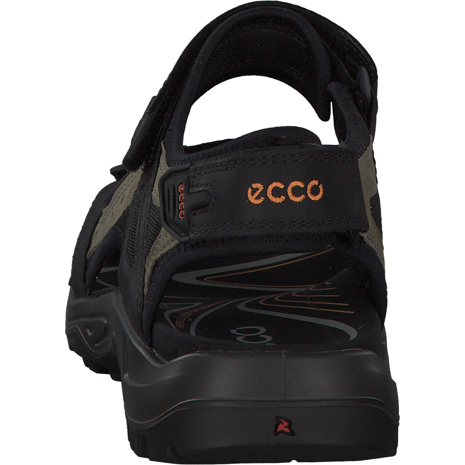 Ecco Offroad 069564, Klassische Sandalen, Herren, Schwarz (BLACK/MOLE/BLACK)