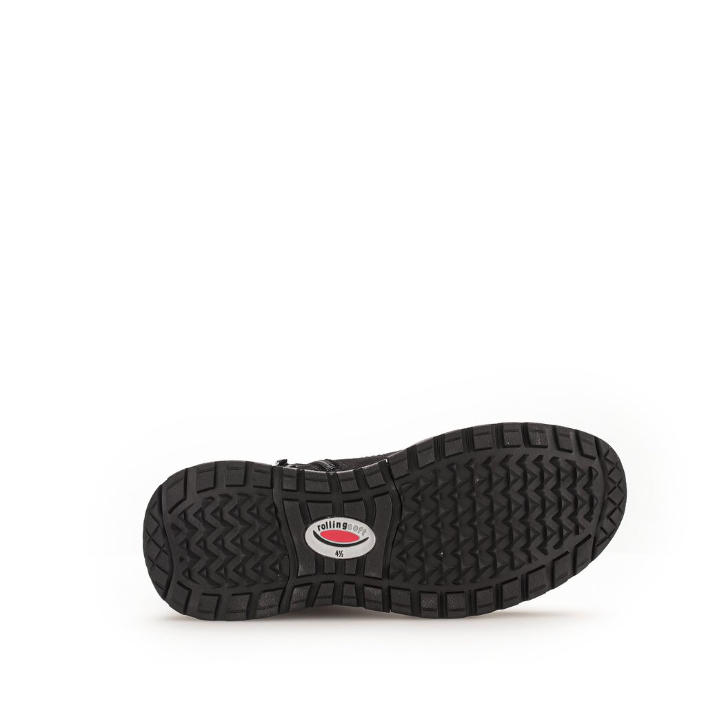 rollingsoft Sportliche Stiefelette schwarz