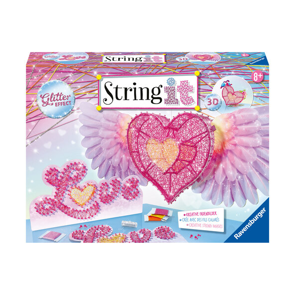 Bastel-Set String it, 3D Heart