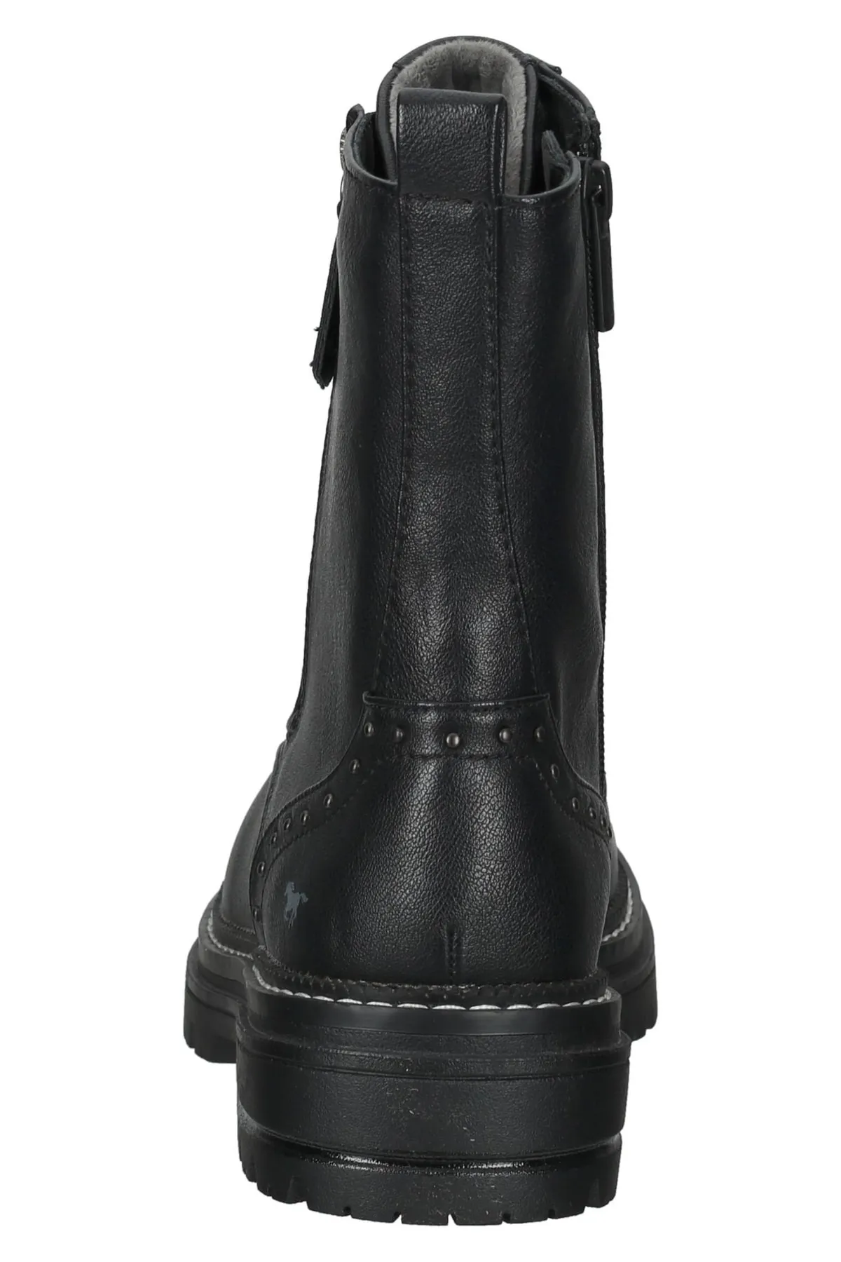Mustang  Stiefelette - Schwarz - Blockabsatz