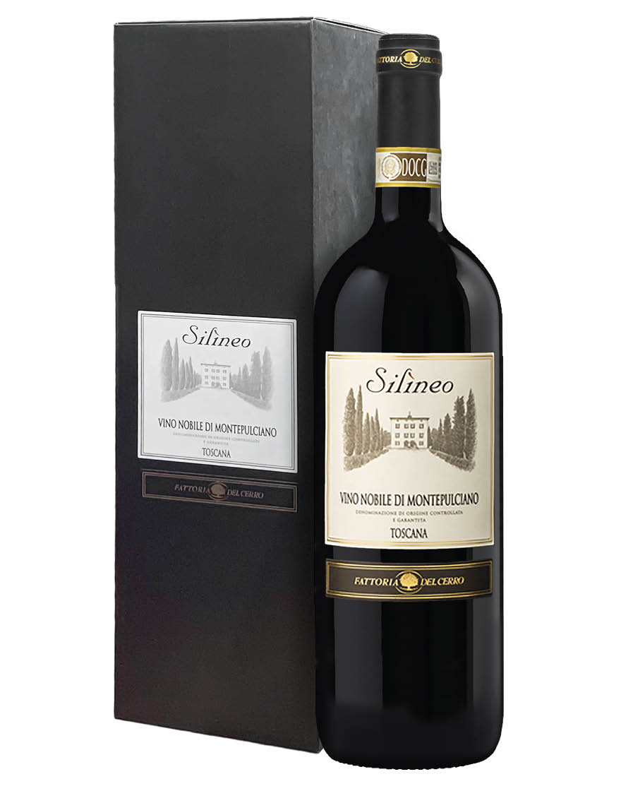 Nobile di Montepulciano DOCG Silìneo 2018 Fattoria del Cerro Magnum 1,5 ℓ, En Étui