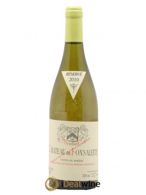 Côtes du Rhône Château de Fonsalette Emmanuel Reynaud  2010 - Lot de 1 Bouteille