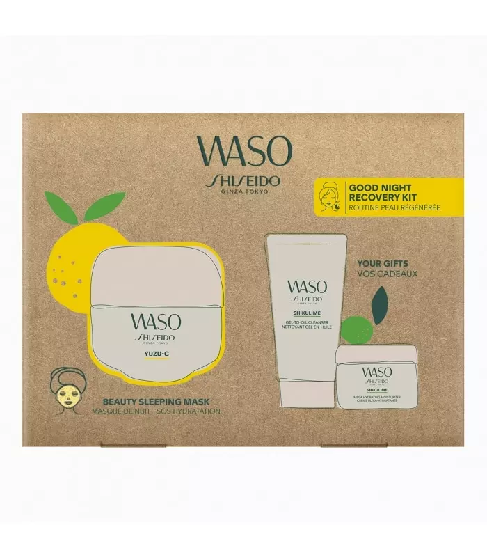 WASO Coffret Masque de Nuit - SOS Hydratation