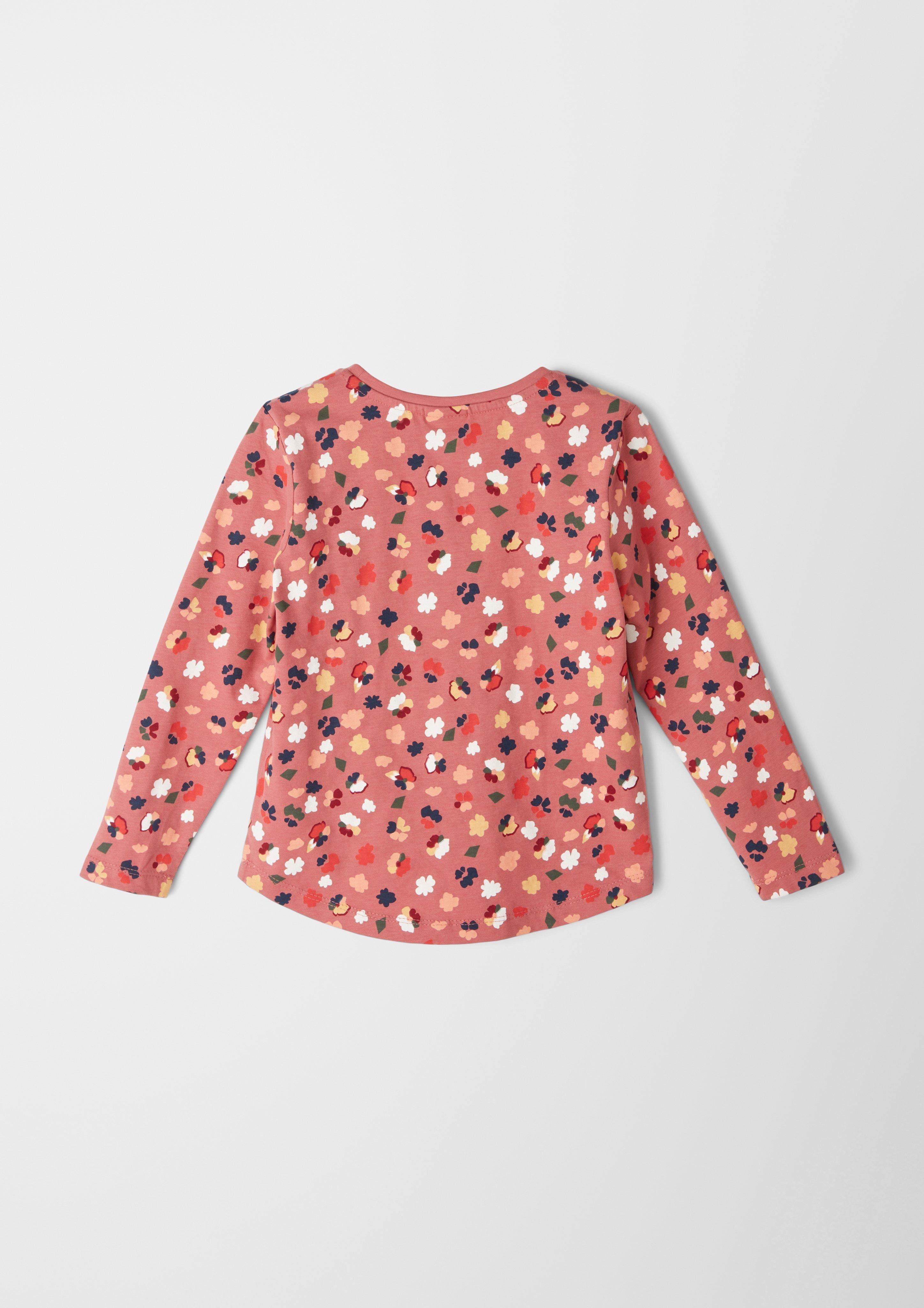 Baumwollshirt mit niedlichem Allover-Print  2119327-38A2