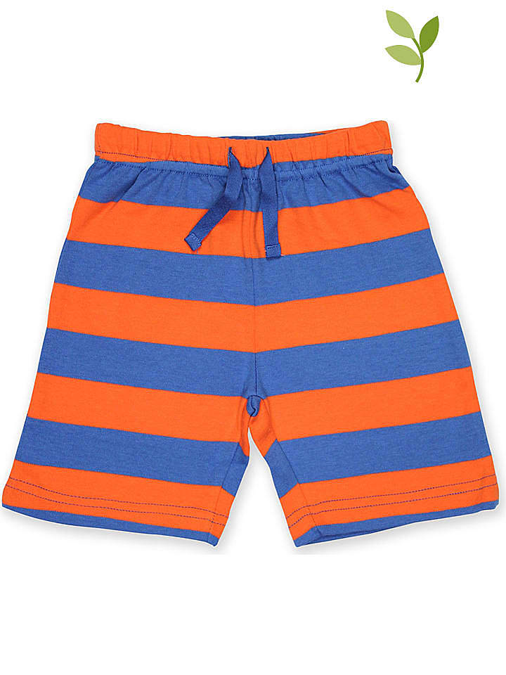 Toby Tiger Shorts in Orange/ Blau günstig kaufen 116