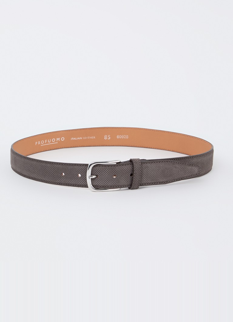 Ceinture en daim Profuomo