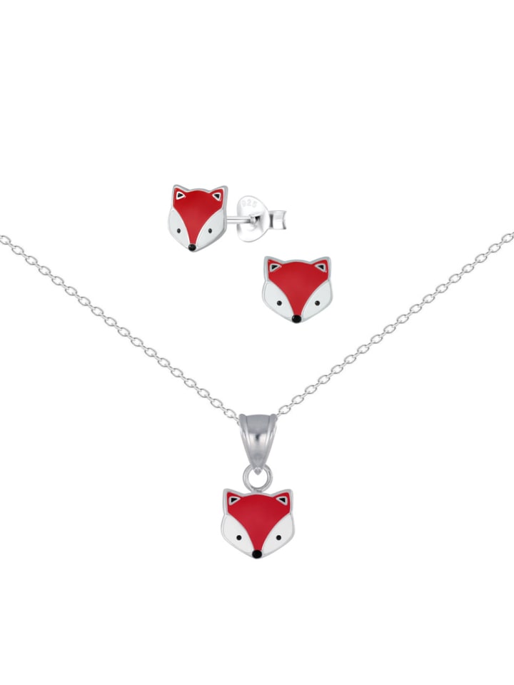Alexander York Kinder-Schmuckset FUCHS in 925 Sterling Silber, 4-tlg. günstig kaufen onesize