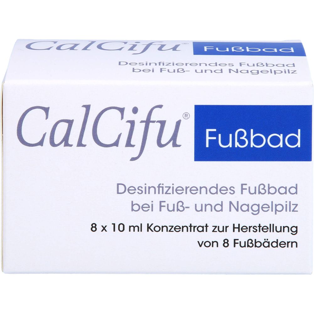 desinfizierendes Fußbad