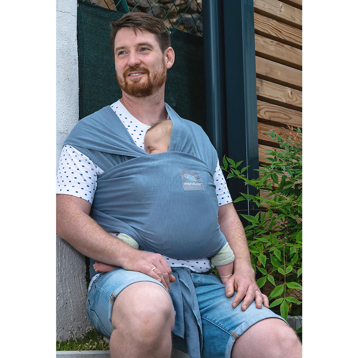 Tragetuch sling, skyblue