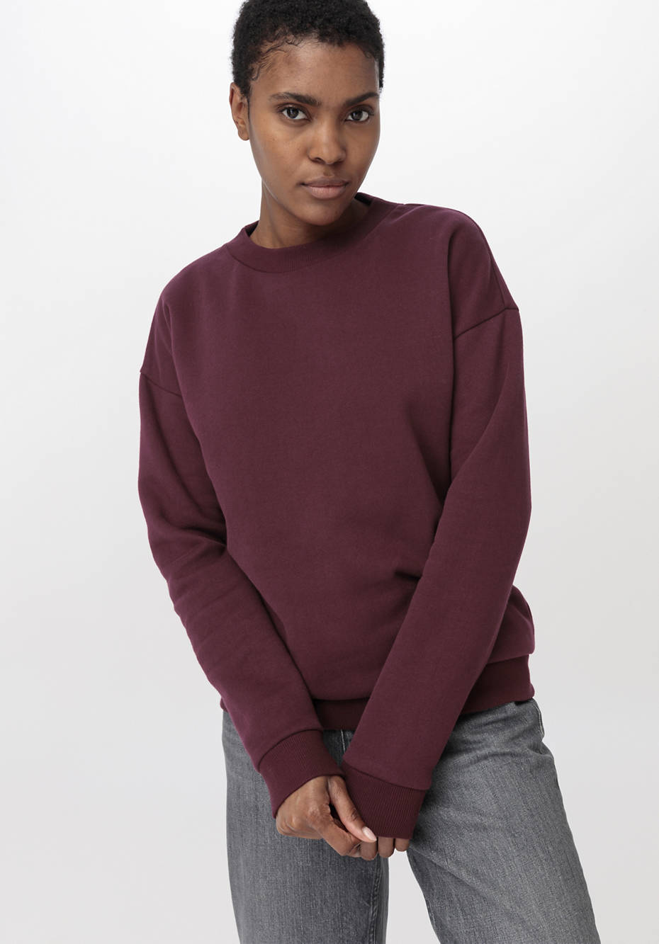Sweatshirt aus reiner Bio-Baumwolle