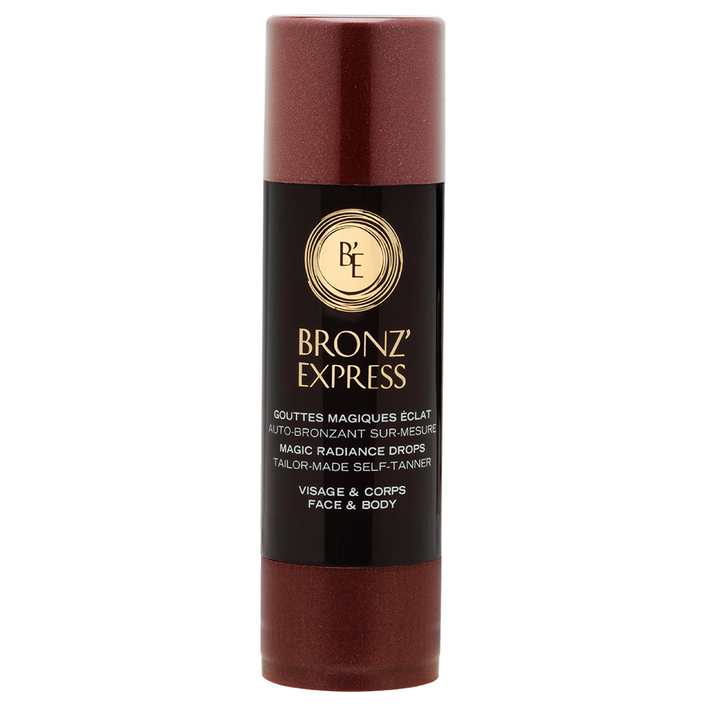 Bronz'express Gouttes Magiques Éclat Auto-bronzant teinté visage et corps
