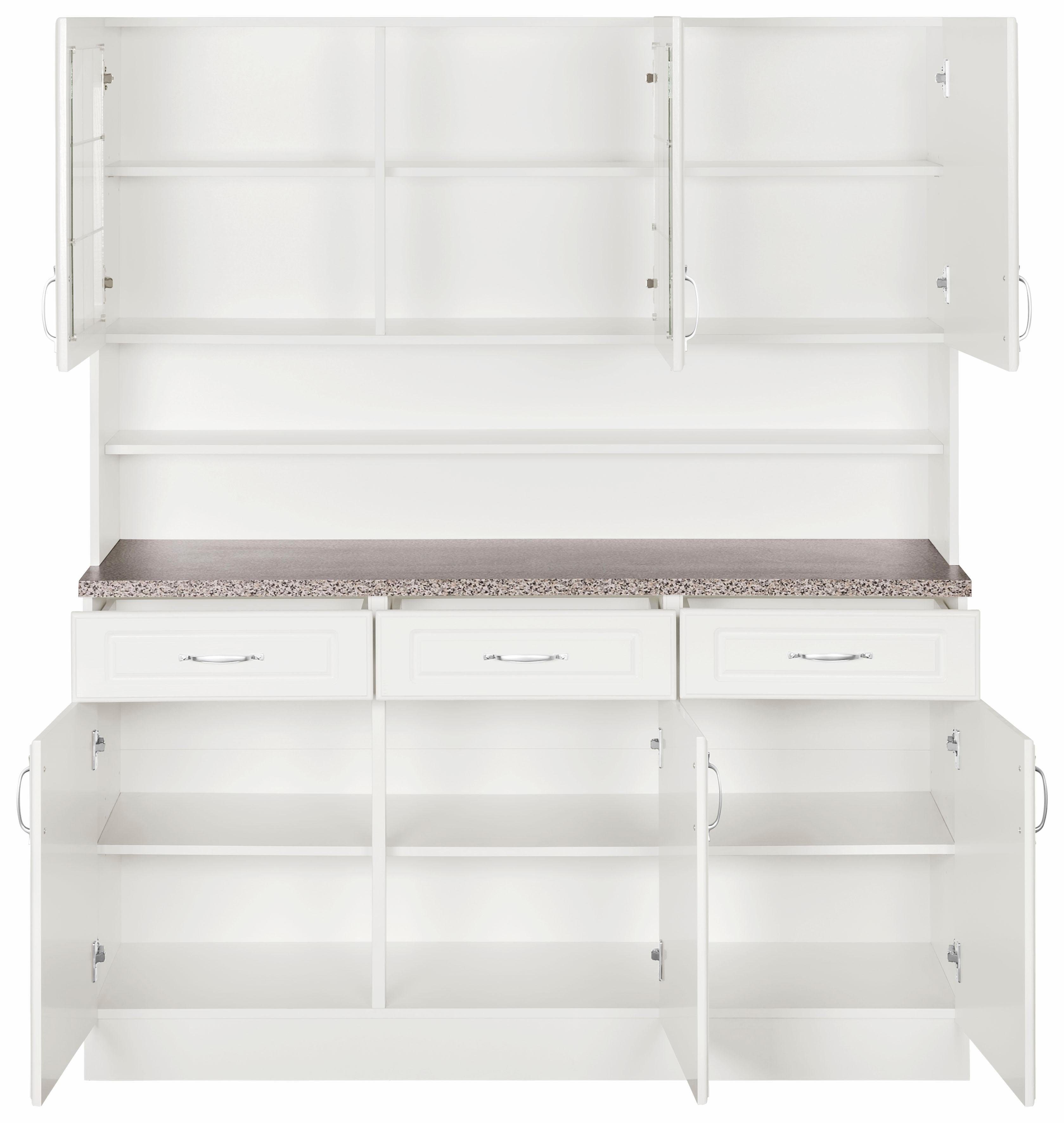 wiho Küchen Buffet Linz 150 cm Breite in Landhaus-Optik