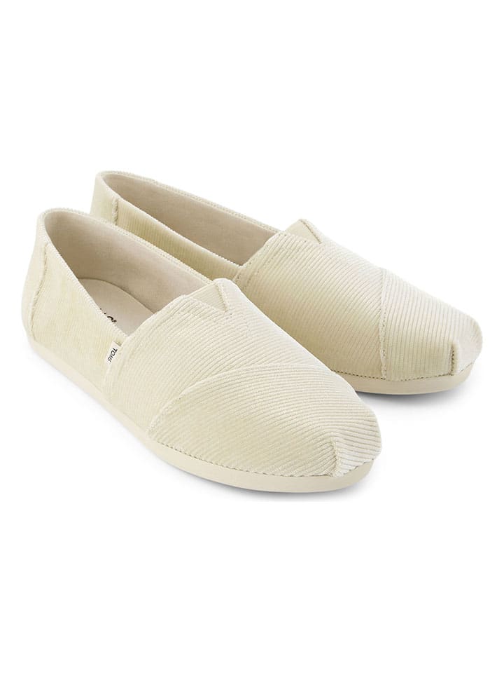 TOMS Espadrilles in Creme günstig kaufen