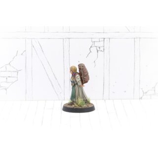 Townsfolk Miniatures - Nordic Woman With Baggage