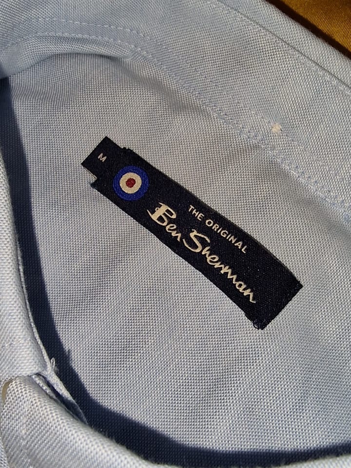 Ben Sherman Hemd - Union fit - in Hellblau NEU günstig kaufen M