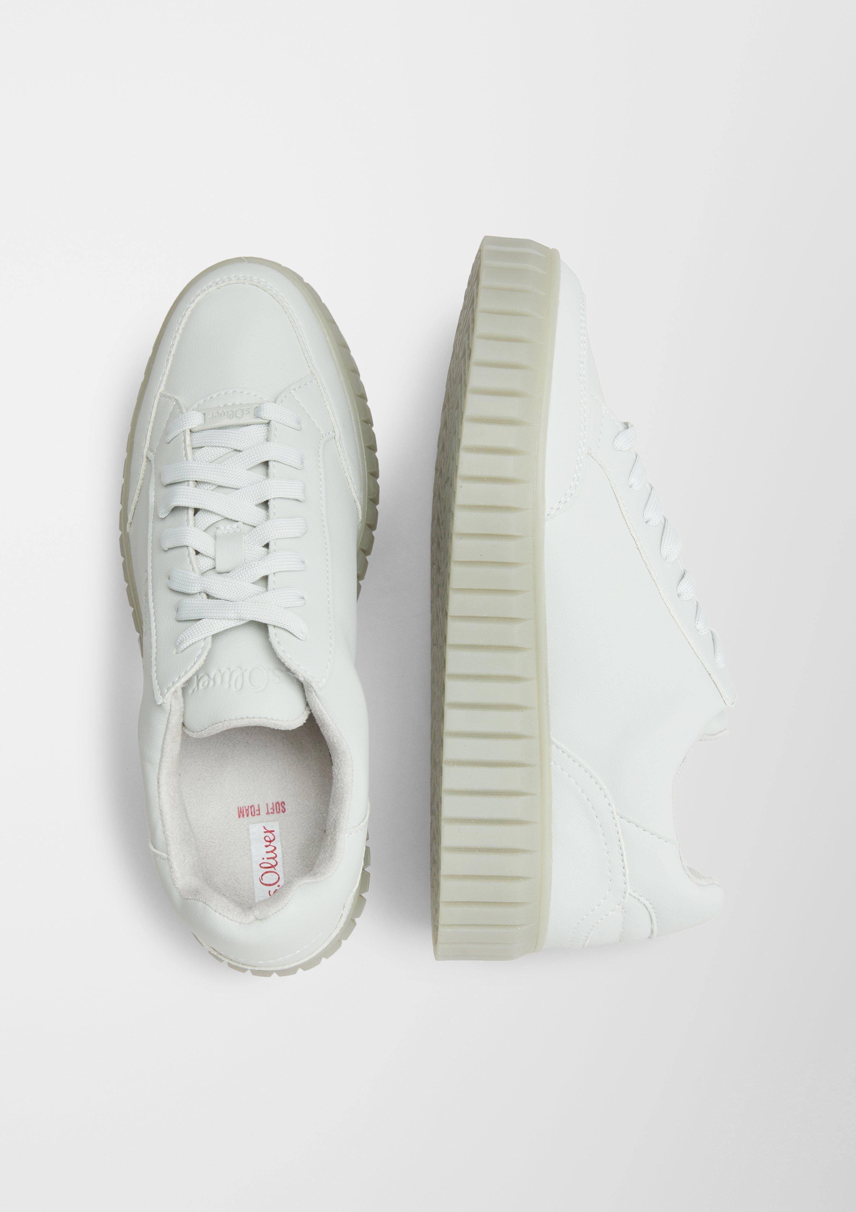 Sneaker in Leder-Optik  6007325-804