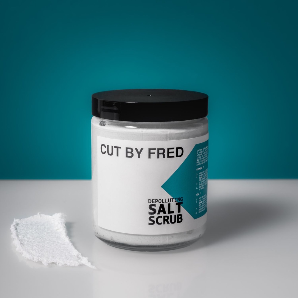 cut by fred Depolluting salt scrub Gommage