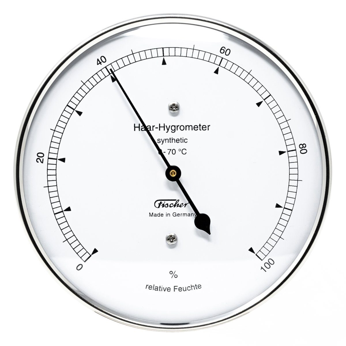 Fischer Barometer Haar-Hygrometer, Innenraum Innenwetterstation