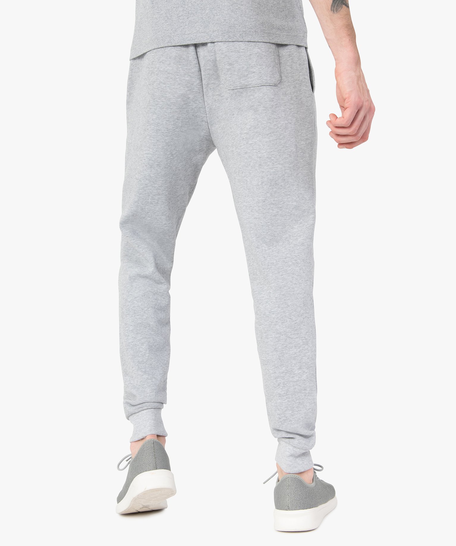 Pantalon de jogging homme avec inscription – Camps United gris | GEMO