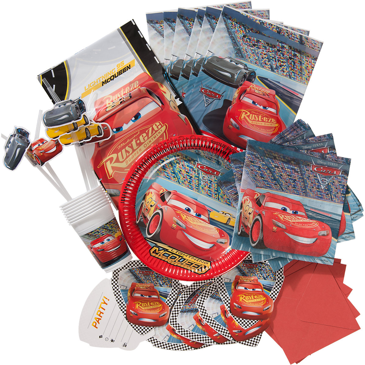 Partyset   Cars 3, 56-tlg.