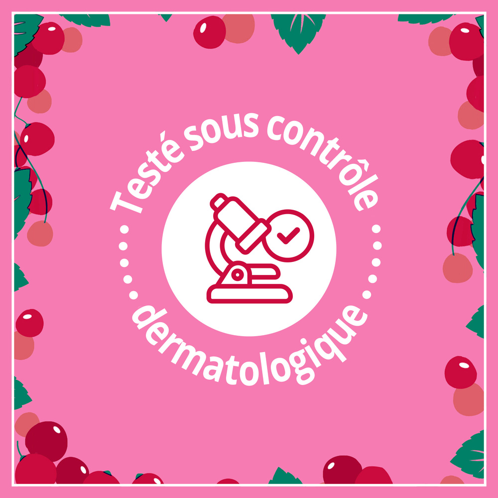 le petit marseillais Gel Douche Les Petites Créations Groseille Bio & Menthe Bio Gel douche