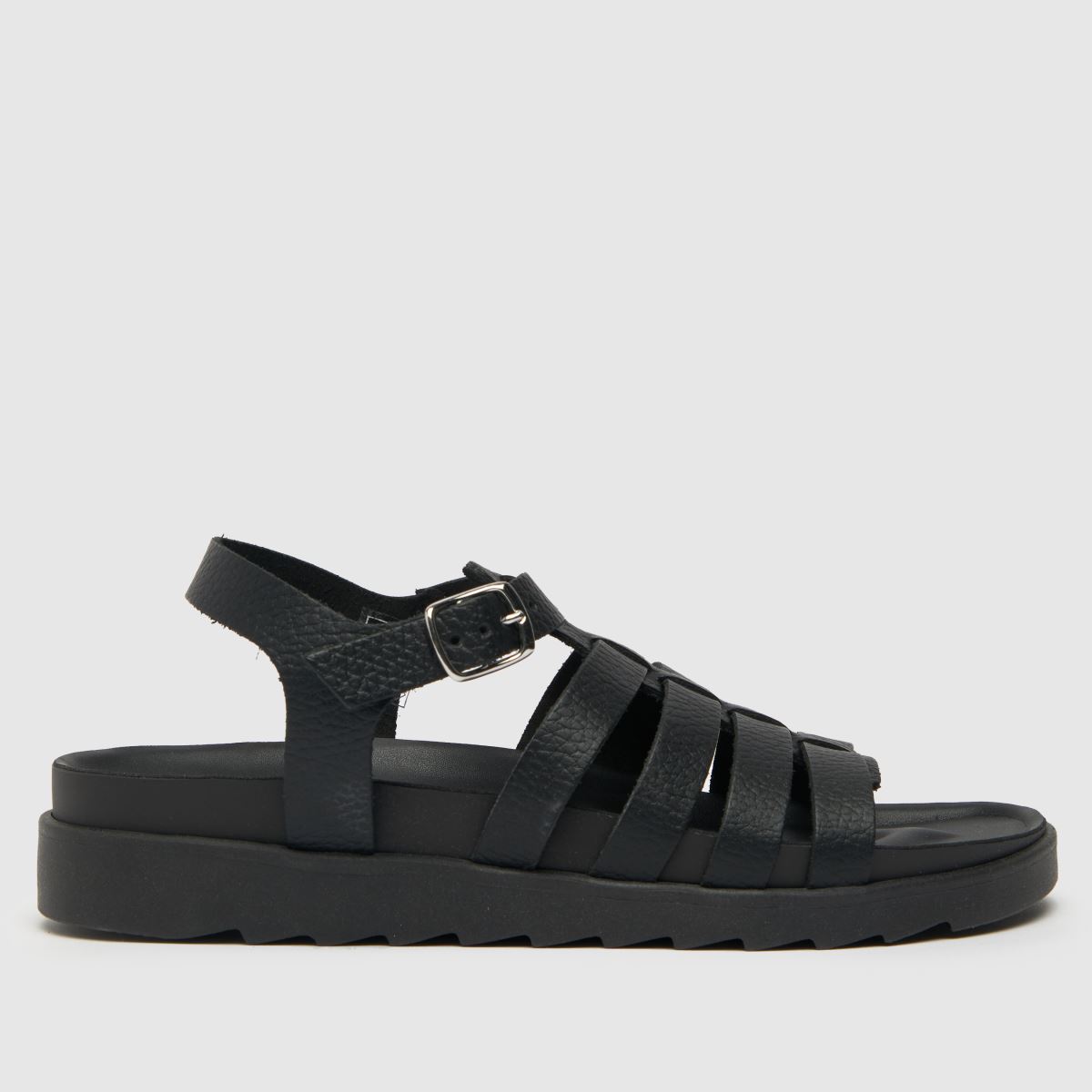 Schuh Tilly – Svarta grova fiskarsandaler