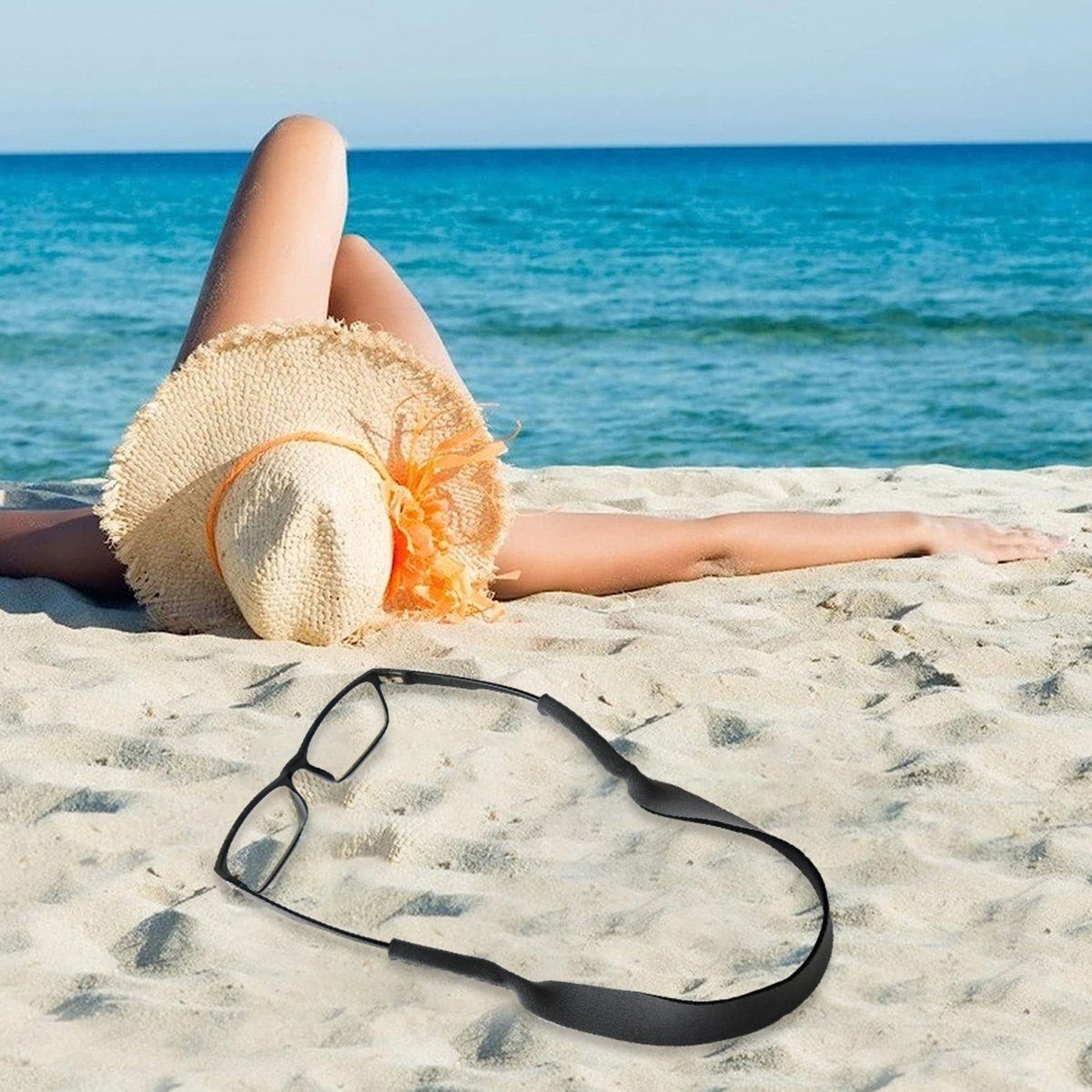 JedBesetzt Brillenkette Brillenband, Sport Brillenband Schwimmend Sonnenbrillen
