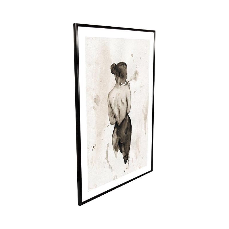 Home Ramme Deco 50 x 70 cm, sort