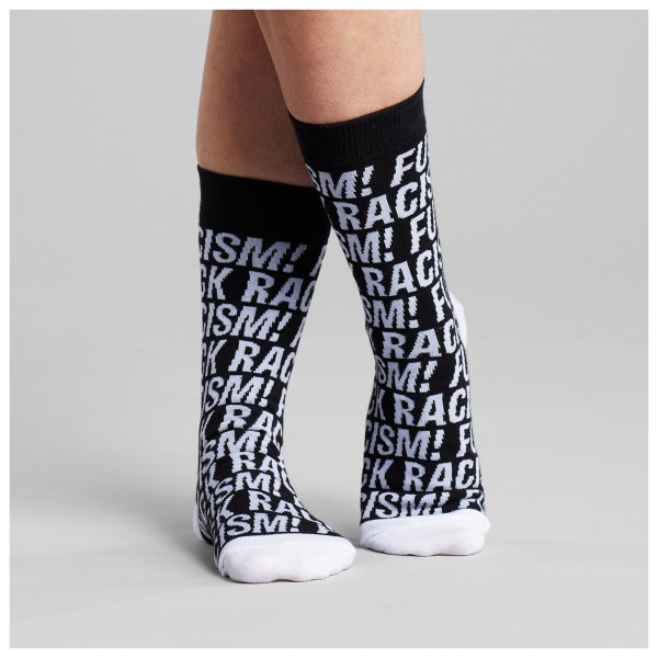 DEDICATED - Socks Sigtuna Fuck Racism Pattern - Multifunktionssocken