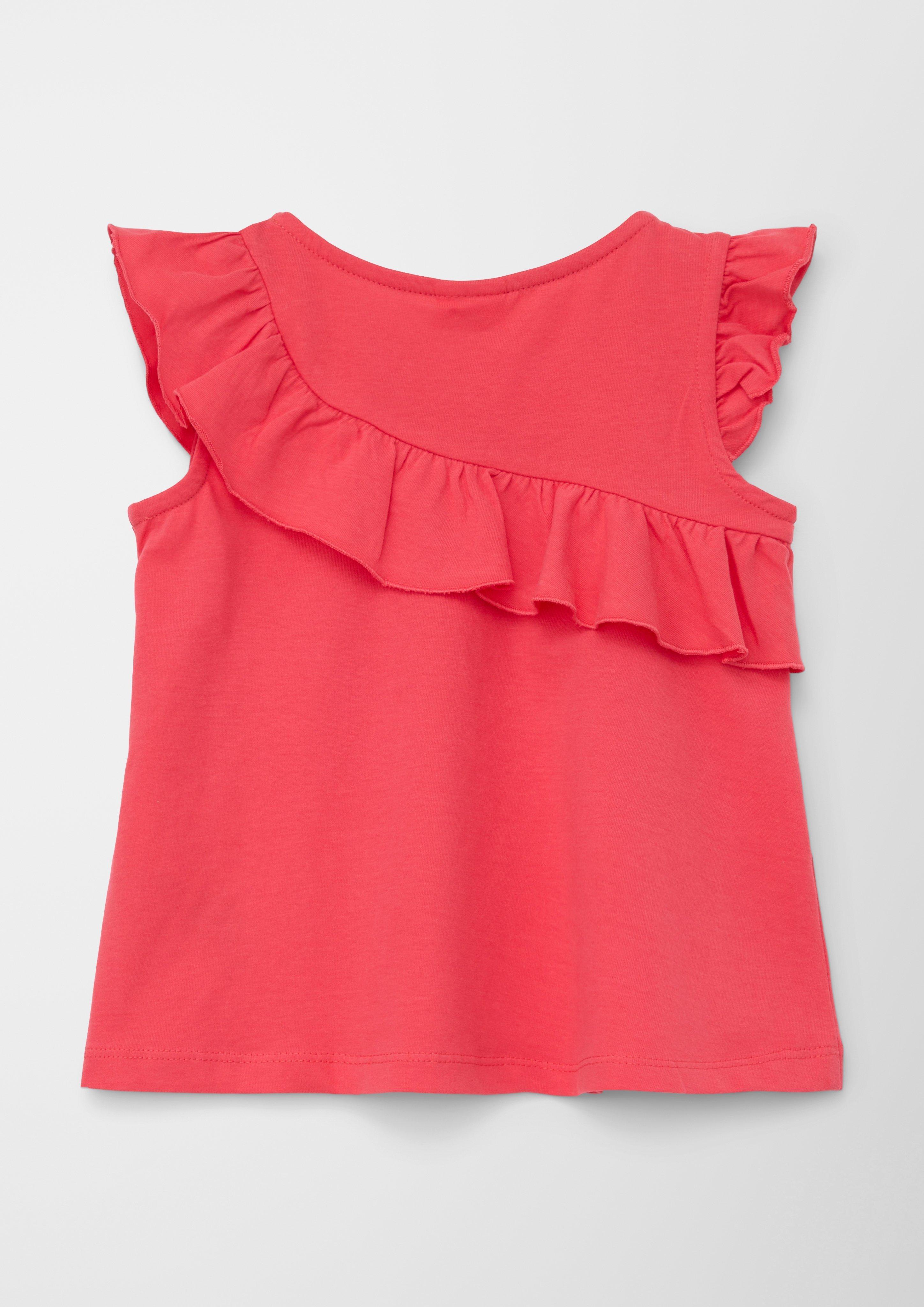 T-Shirt mit Volants  2130400-4513