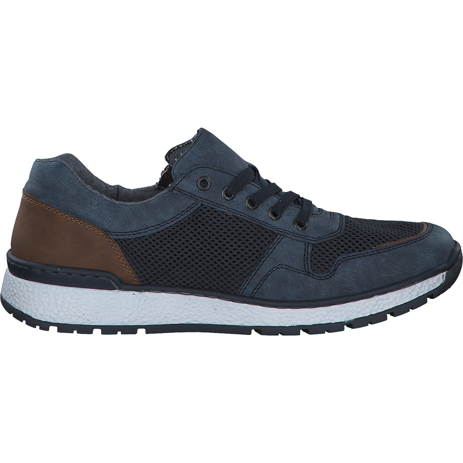 Rieker B9006, Halbschuhe, Herren, Blau