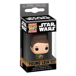 Star Wars: Obi-Wan Kenobi POP! Vinyl Schlüsselanhänger 4 cm Young Leia Organa
