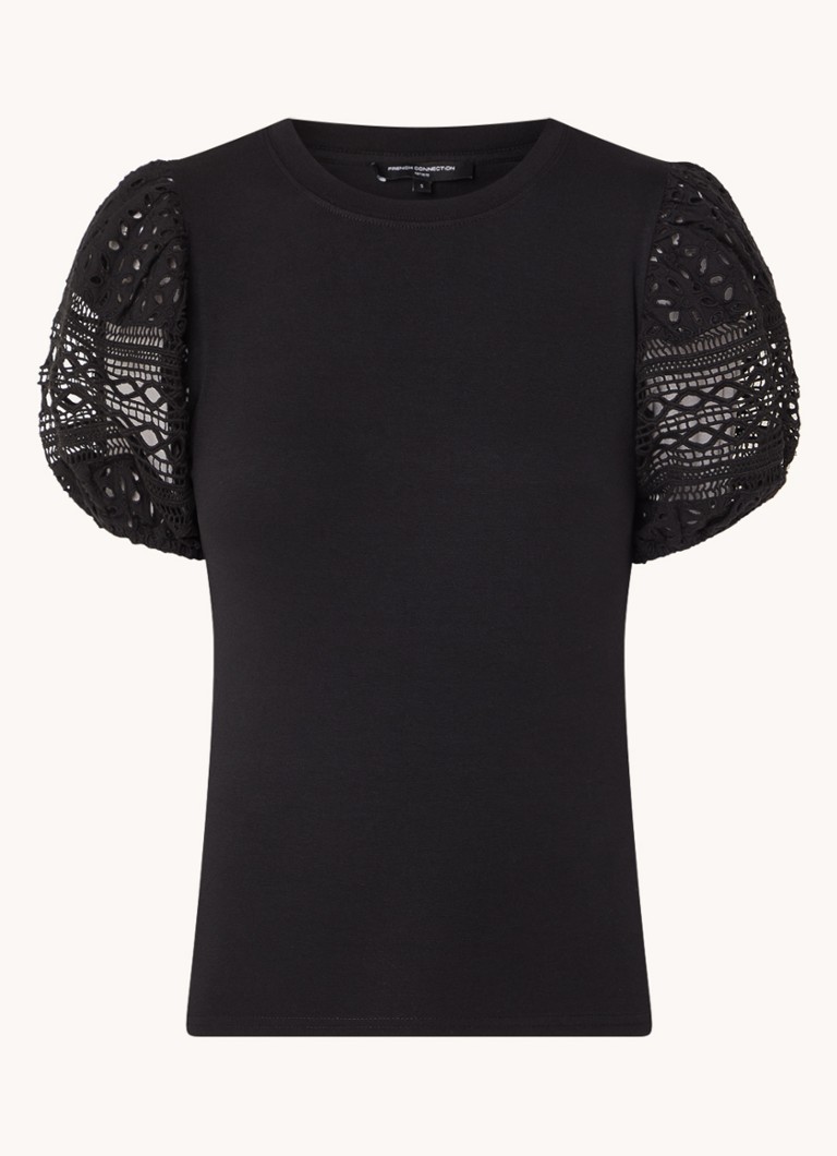 French Connection  Rosana T-shirt met broderie