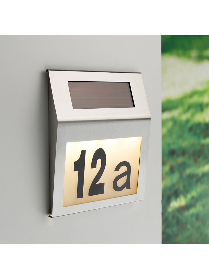 Garden Hero LED-Solar-Außenleuchte in Silber - (B)18 x (H)20 cm günstig kaufen onesize