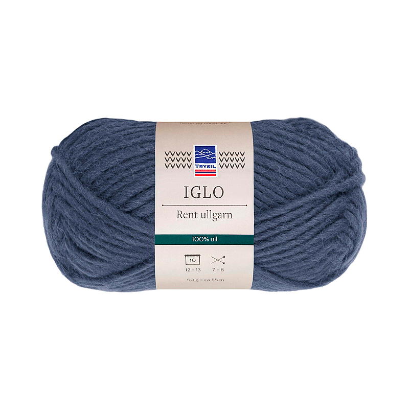 Trysil Iglo garn mørk denim