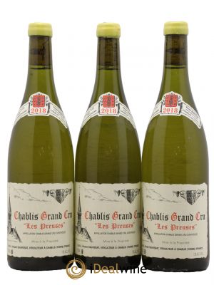 Chablis Grand Cru Les Preuses Vincent Dauvissat (Domaine)  2018 - Lot de 3 Bouteilles