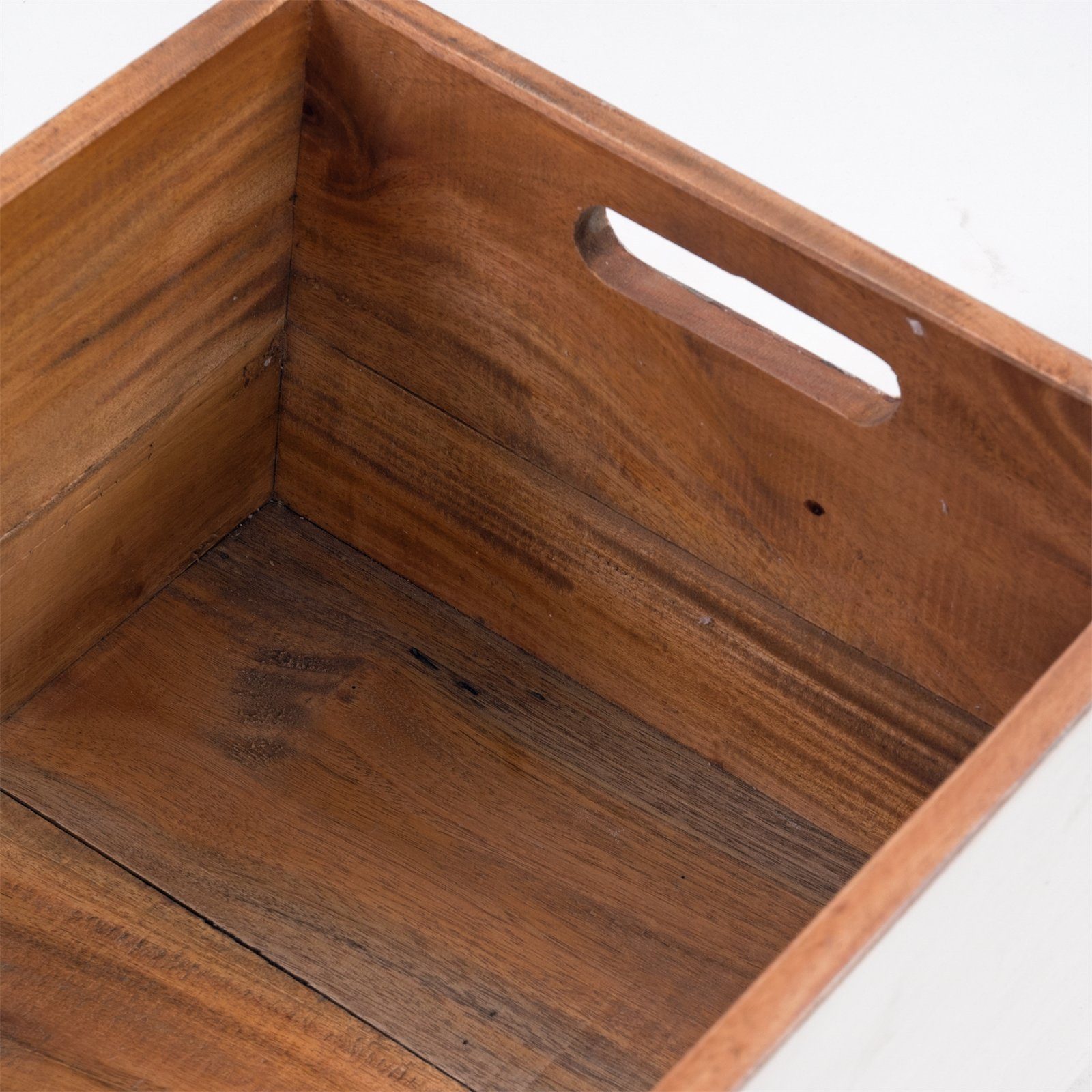 DESIGN DELIGHTS Truhe ROLLBARE HOLZKISTE 