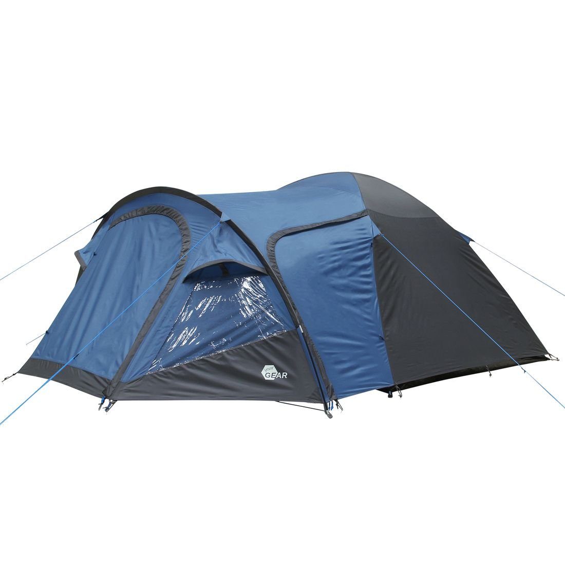 yourGEAR Kuppelzelt yourGEAR Zelt Posada 4 Personen Kuppelzelt Vorraum wasserdicht 3000mm, Personen: 4