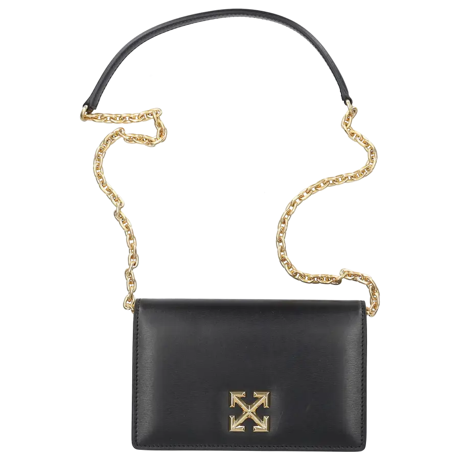 Off-White - Handtasche JITNEY 0.5 Kalbsleder - schwarz