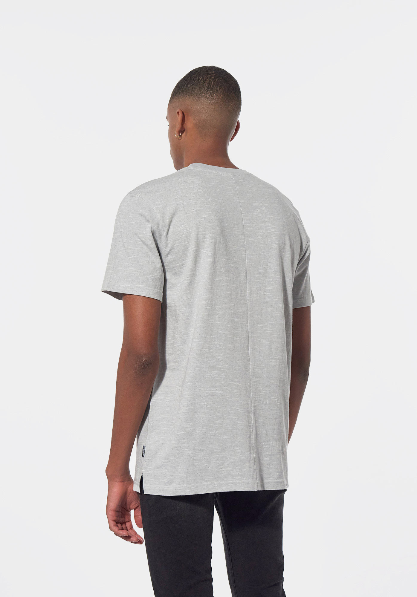 CAIN   T-shirt bleu clair Homme en 100% coton bio