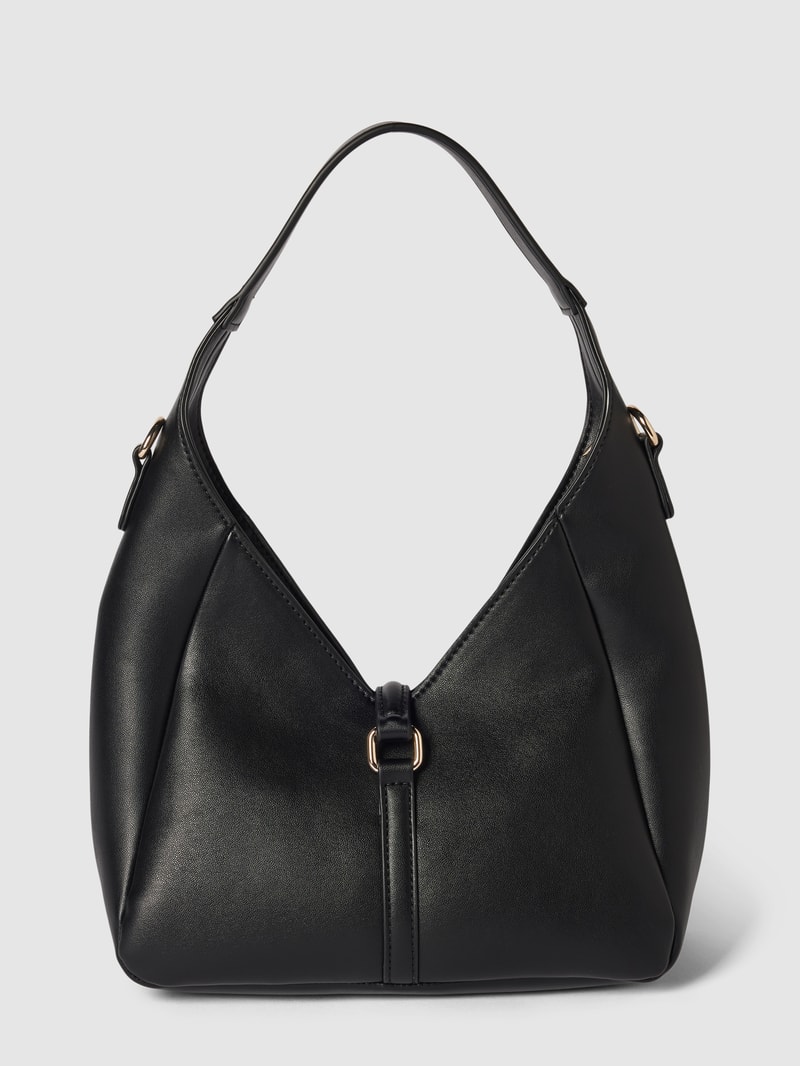 Handtasche in Leder-Optik Modell 'GIORA' in schwarz